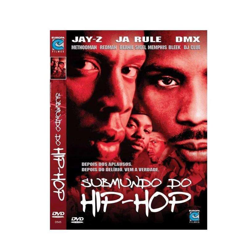 DVD Submundo do Hip-Hop - Jay-Z JaRule DMX Original - Europa